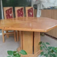 میز غذا خوری چوب نراد