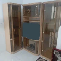 میز تلویزیون با ویترین