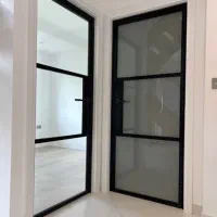 درب سرویس بهداشتی فریم آلومینیوم و upvc - تولیدی
