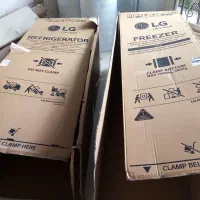 کارتن یخچال دوقلو الجی