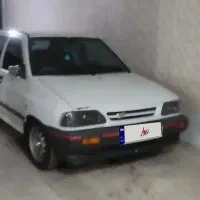 هاچبک مدل ۱۳۷۷ کولر داره بی رنگ شاسی پلمپ
