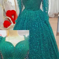 لباس رنگی عروس