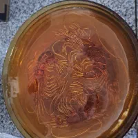 میگو خوری عسلی قدیمی انتیک