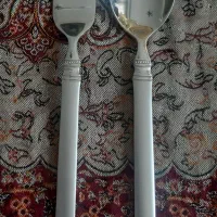 سرویس قاشق و چنگال ۱۲۶ پارچه نو ۱۸ نفره