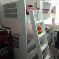 تخت دو طبقه تمام MDF