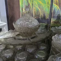 سرویس ظرف بلور مات چینی