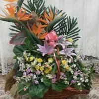 سبد گل مصنوعی