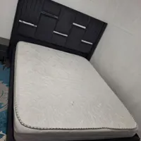 تخت خواب دونفره با تشک درحد نو