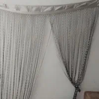 پرده طوسی برای اشپزخونه راهرو