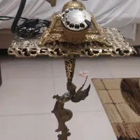 تلفن و پایه تلفن برنجی