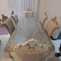 میز ناهارخوری ۶ نفره مدل سلطنتی سالم