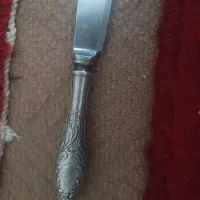دسته چاقو نقره قدیمی