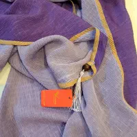 شال دو رو پلیسه وارداتی