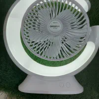 پنکه شارژی چراغ دار