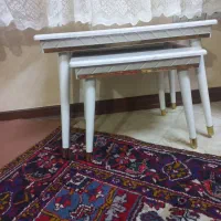 میزوسط ودوتاعسلی چوبی شیک