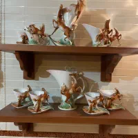 سرویس چایخوری وگلدان