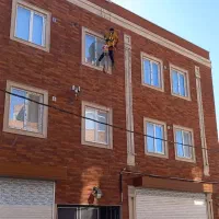 کار در ارتفاع بدون داربست راپل پیچ و رولپلاک نما