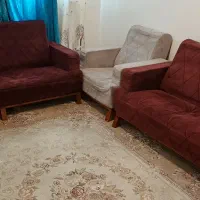 مبل ۷ نفره .. بهمراه یک عدد بوفه..