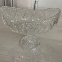 ست ۴ تایی ظروف پذیرایی بلور و کریستال در حد نو