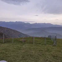 پل سفیدزمین باغی ییلاقی سنگده خارج بافت روی تپه