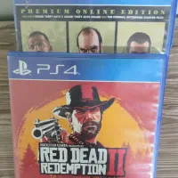 پک GTAV Red Dead Redemption 2 PS4 سالم وبی خط خش