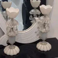 شمعدان سفید زیبا