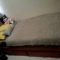 تخت تک‌ نفره نونو تمام پارچه کلاسیک