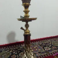 قلیان برنجی تنه کوتاه سنگین
