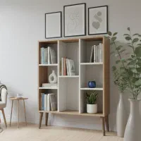 کتابخانه k41 (تولیدی انواع قفسه استند شلف کتابخونه