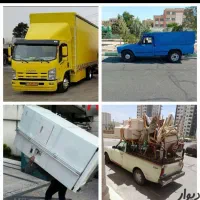 اتو بارباربری خاوردماوند وانت بار کارگر خالی