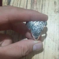 رکاب انگشتر دست ساز نقره
