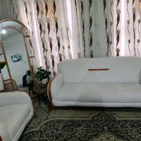 مبل سفید درحدنو
