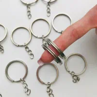 حلقه جاکلیدی ضخیم تخت