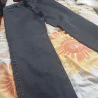 شلوار نیم بگ مشکی