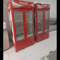 یخچال ایستاده شرکتی ویترینی دو درب