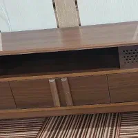 میز تلویزیون جنس شرکتی چوب راش