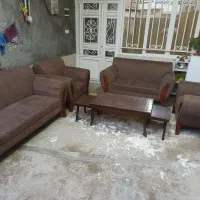 مبل راحتی ۷ نفره با عسلی