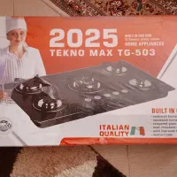 گاز صفحه ای ۵ شعله تکنو مکس،مدل ۲۰۲۵،TG 503