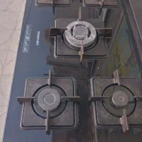 اجاق گاز 5 شعله صفحه شیشه ای