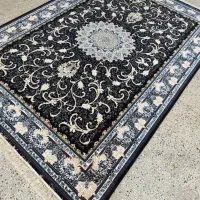 فرش نقشه تلناز در ۲رنگ مشکی و فیلی ۱۲ - ۹ - ۶ متری