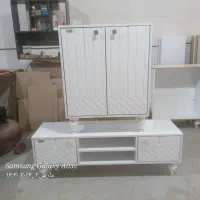 میز تلویزیونو جاکفشی فقط با یک برگ چک