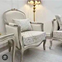 مبل کوئین  فرانسوی سه گل