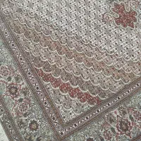تک ۹متری هس حاشیه افسری سرمه‌ای کرم قهوه‌ای
