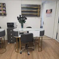 اجاره صندلی ناخن مژه کراتین رنگ مش