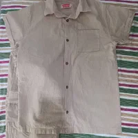 پیراهن وشلوارک لنین پسرانه