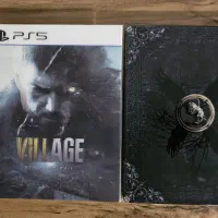 بازی ps5 resident evil village steelbook edition