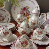 سرویس چایخوری و کیک خوری قدیمی