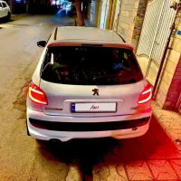 پژو 206 سفید تیپ 2