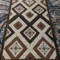 یه فرش 1متری 400و14متر پالاز موکت آبی فیروزه ای
