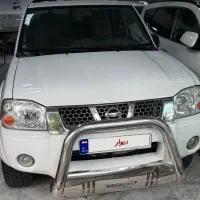 نیسان پیکاپ دوکابین 4WD مدل 1390 سفید در حد